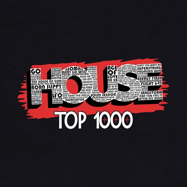 House Top 1000 enkel zwart by WkDesign